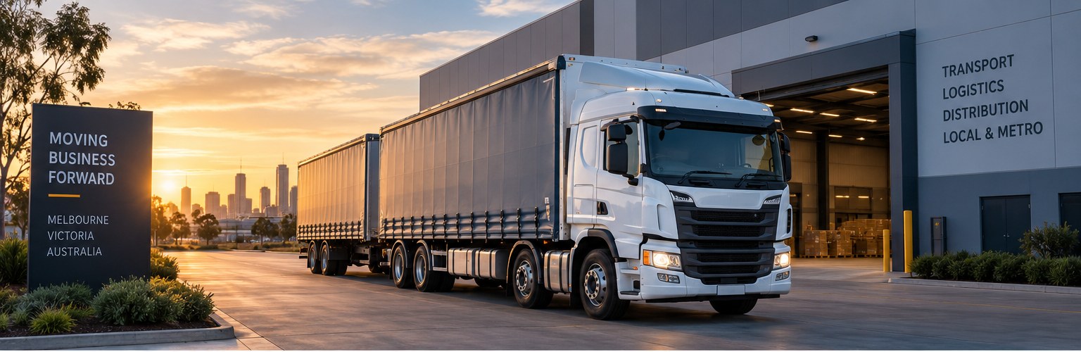 B-double trailer transport service